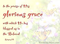 God’s Glorious Grace